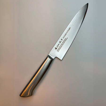 Cuchillo de acero forjado, para cocina, japonés