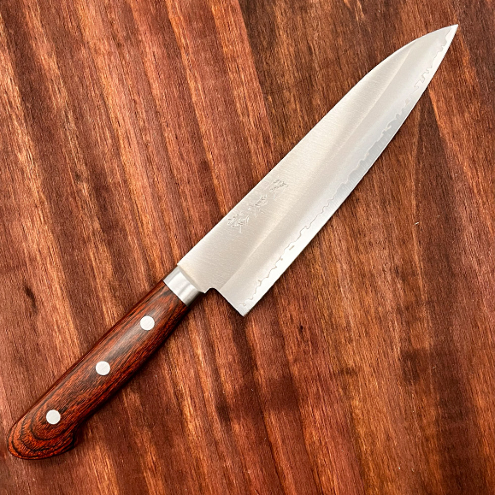 Cuchillo chef con hoja martillada de 180 mm - Cuchillos de chef - N